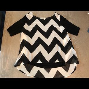 Dress barn chiffon shirt